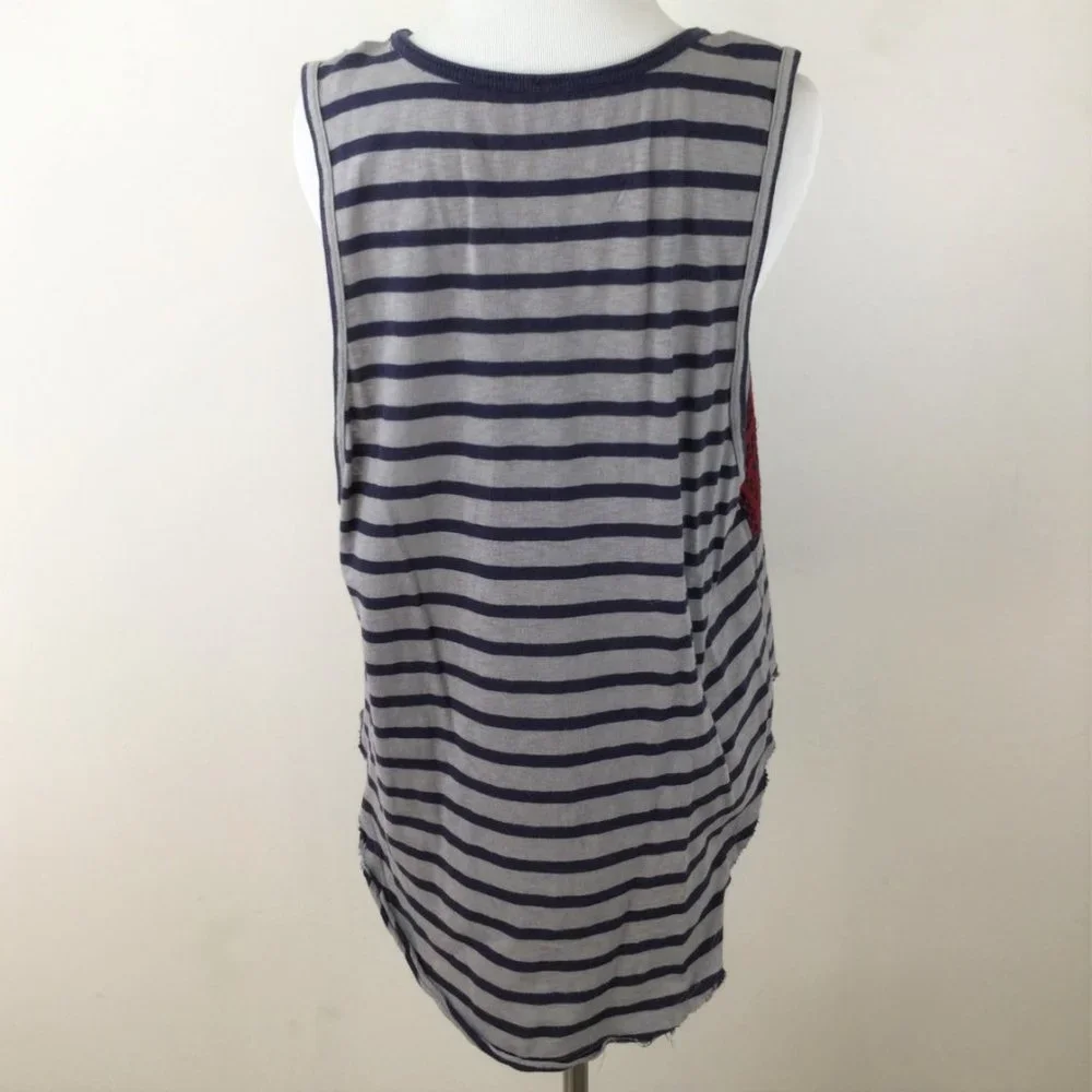 Free People Embroidered Sleeveless Top s